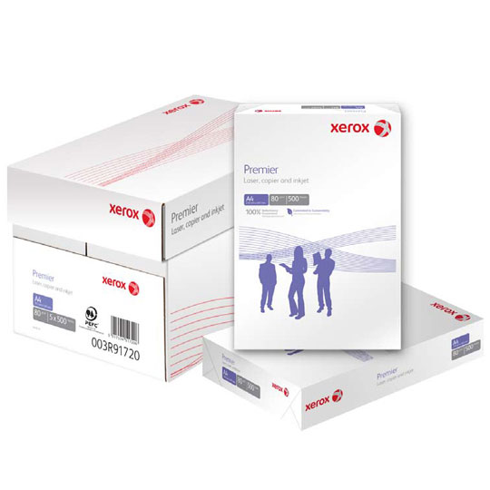 PAPEL XEROX BOND BLANCO CARTA, OFICIO.